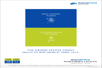 Book best offers inside & celebrations outside at Shapoorji Pallonji Northern Lights in Mumbai